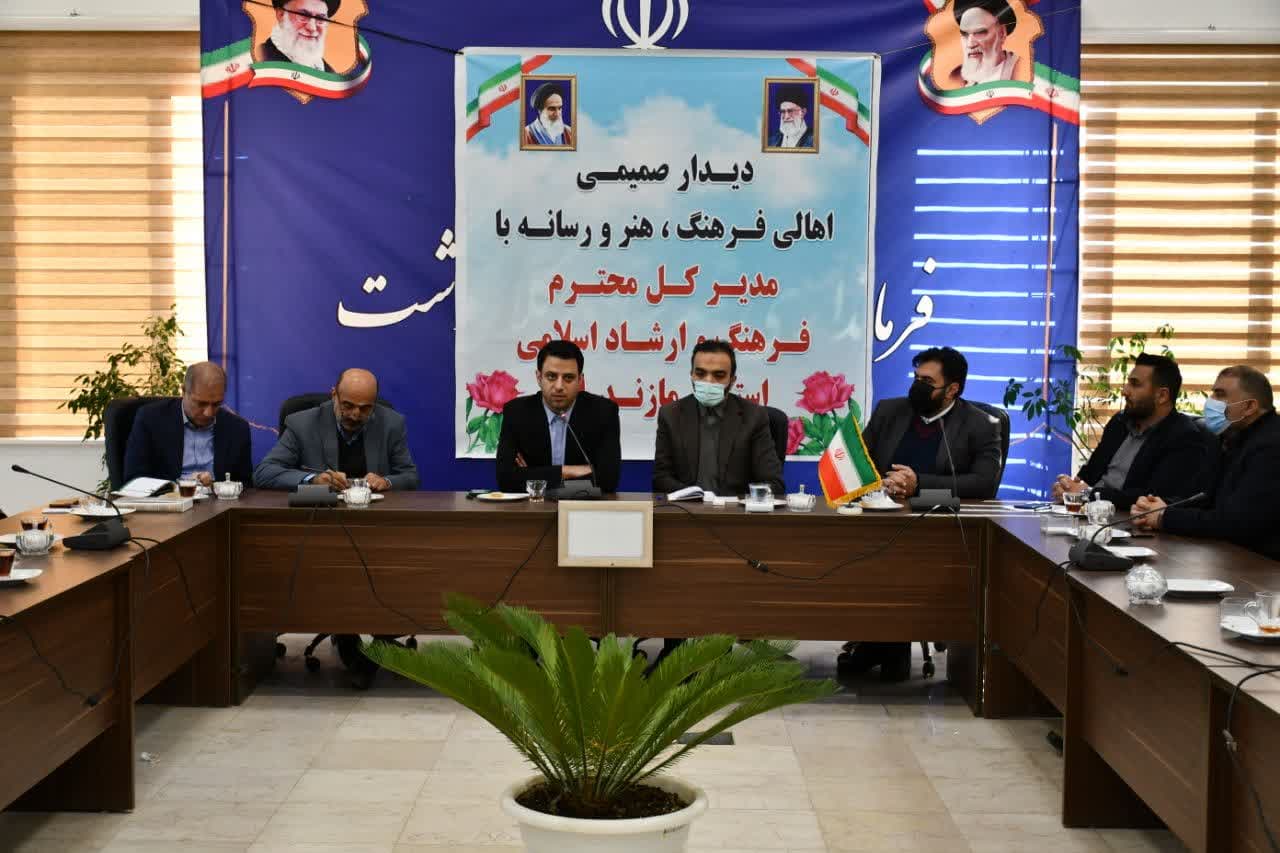 دیدار مدیرکل فرهنگ و ارشاد اسلامی مازندران با اهالی فرهنگ، هنر و رسانه کلاردشت